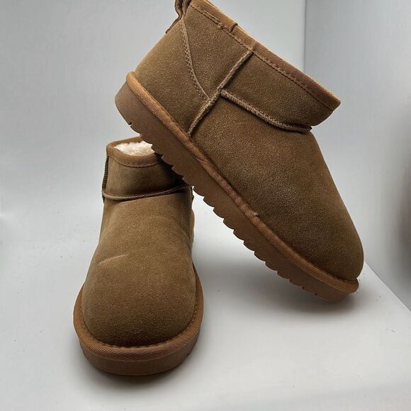 CUSHIONAIRE Women's pull on boot 8.5 CHESTNUT - Picture 7 of 7